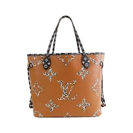 Louis Vuitton-Bolsa Neverfull MM Monograma Gigante Jungle Louis Vuitton-Preto