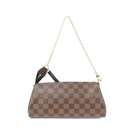 Louis Vuitton-Louis Vuitton Damier Eva Shoulder Bag-Brown,Damier ebene