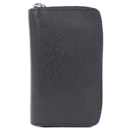 Louis Vuitton-Louis Vuitton Taiga Zippy Coin Purse-Black