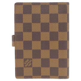 Louis Vuitton-Louis Vuitton Damier Agenda PM R20700 Organizer-Damier ebene