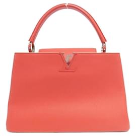 Louis Vuitton-Louis Vuitton Capucines MM Handbag-Orange
