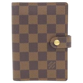 Louis Vuitton-Louis Vuitton Damier Agenda PM Organizer-Damier ebene
