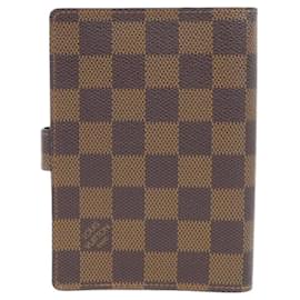 Louis Vuitton-Louis Vuitton Damier Agenda PM Organizer-Damier ebene