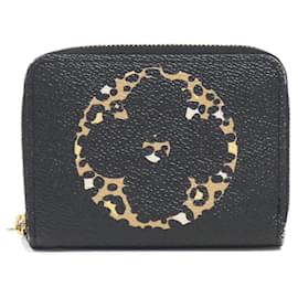 Louis Vuitton-Louis Vuitton Giant Monogram Jungle Zippy Coin Purse-Black
