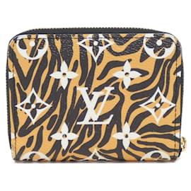 Louis Vuitton-Louis Vuitton Giant Monogram Jungle Zippy Coin Purse-Black