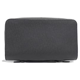 Louis Vuitton-Louis Vuitton Taiga Zippy XL Wallet-Black