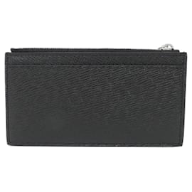Louis Vuitton-Louis Vuitton Taiga Coin Card Holder-Black