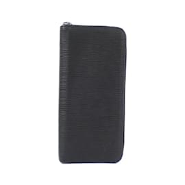 Louis Vuitton-Louis Vuitton Epi Zippy Wallet Vertical M60965-Black