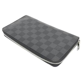 Louis Vuitton-Louis Vuitton Damier Graphite Zippy Organizer Wallet-Damier ebene