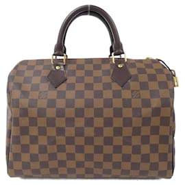 Louis Vuitton-Louis Vuitton Damier Speedy 30cm Boston Bag-Damier ebene