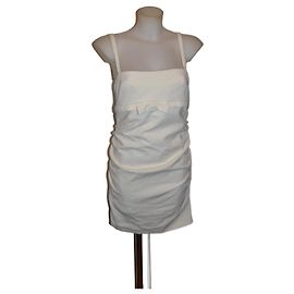 Robe mini Twin Set crème Blanc