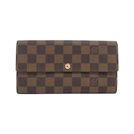 Louis Vuitton-Louis Vuitton Damier Portefeuille Sarah N61734 Wallet-Damier ebene
