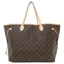 Louis Vuitton-Bolsa Louis Vuitton Neverfull GM M40157-Marrom