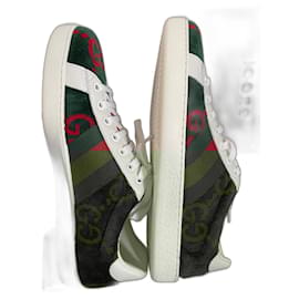 Gucci-Velvet Ace-Light green