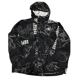 SUPREME X NORTH FACE SS2012 Black VENTURE Jacket Black