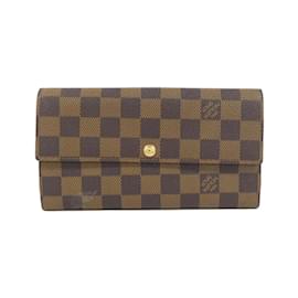 Louis Vuitton-Louis Vuitton Damier Portefeuille Sarah N61734 Wallet-Damier ebene