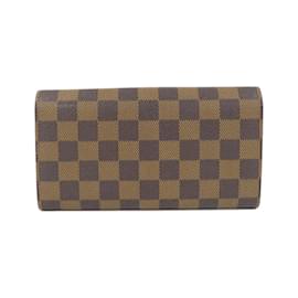 Louis Vuitton-Louis Vuitton Damier Portefeuille Sarah N61734 Wallet-Damier ebene