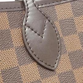 Louis Vuitton-Louis Vuitton Damier Neverfull MM N51105 Tote Bag-Brown,Damier ebene