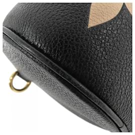 Louis Vuitton-Louis Vuitton Bicolor Monogram Empreinte Papillon BB M45980 Shoulder Bag-Black,Beige
