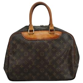 Louis Vuitton-LOUIS VUITTON Monogram Deauville Hand Bag M47270 LV Auth bs21732-Monogram