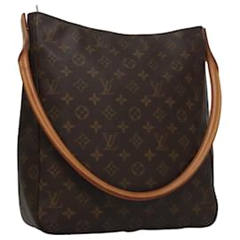 Louis Vuitton-LOUIS VUITTON Monogram Looping GM Shoulder Bag M51145 LV Auth 101619-Monogram