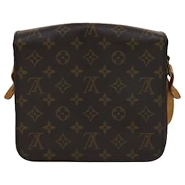 Louis Vuitton-LOUIS VUITTON Monogram Cartouchiere MM Shoulder Bag M51253 LV Auth 108791-Monogram