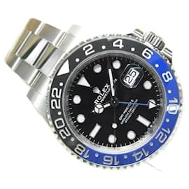 Rolex-ROLEX GMT MasterII blue black bezel 126710BLNR Oyster Bracelet '21 purchased Mens-Silvery