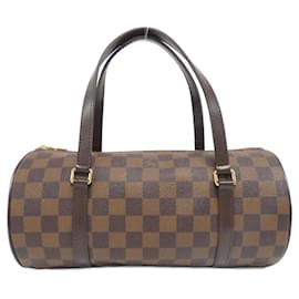 Louis Vuitton-Louis Vuitton Damier Papillon 26cm Handbag-Damier ebene