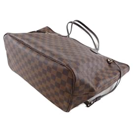 Louis Vuitton-Bolsa Louis Vuitton Damier Neverfull MM N51105-Damier ebene