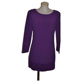 Pierre Cardin Kleid lila Baumwollmischung Größe 38 Dunkelviolett