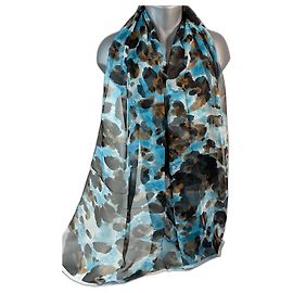 Étole en soie MCM Multicolore