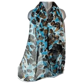 Xale de seda MCM Multicor