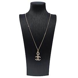 Chanel-CHANEL CC Jewelry in Gold Metal - 102422-Golden
