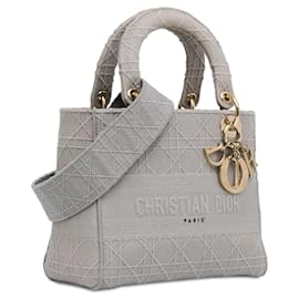 Dior-DIOR Handbags T.  Cloth-Grey