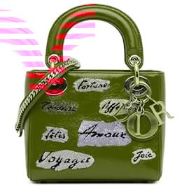 Dior-DIOR Handbags T.  Leather-Red
