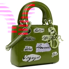 Dior-DIOR Handbags T.  Leather-Red