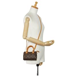 Louis Vuitton-LOUIS VUITTON Handbags T.  Cloth-Brown