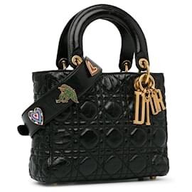Dior-DIOR Handbags Leather-Black