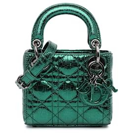 Dior-DIOR Handbags T.  Leather-Green