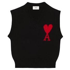 Ami Jerseys Negro Roja