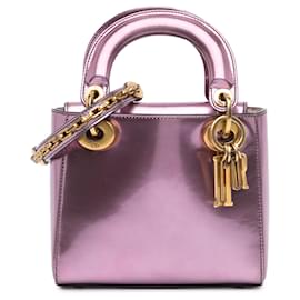 Dior-Dior Purple Mini Patent Lady Dior-Purple