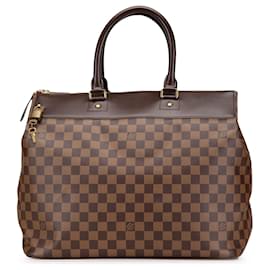 Louis Vuitton-Louis Vuitton Brown Damier Ebene Greenwich PM-Brown