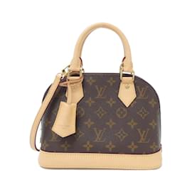 Louis Vuitton-Louis Vuitton Monogram Alma BB M53152 Handbag-Brown