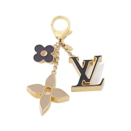 Louis Vuitton-Louis Vuitton Bag Charm Fleur de Monogram M67119-Golden,Other