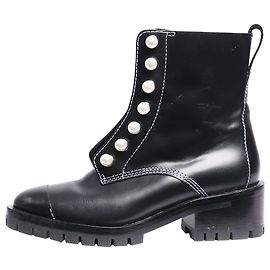 3.1 Phillip Lim Black pearl ankle boots - size EU 37 Black