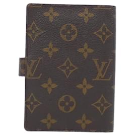 Louis Vuitton-Louis Vuitton Monogram Agenda PM R20005 Organizer-Brown