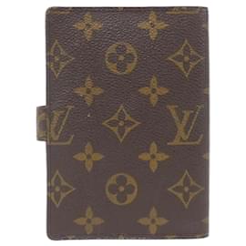 Louis Vuitton-Louis Vuitton Monogram Agenda PM R20005 Organizer-Brown,Monogram