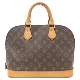Louis Vuitton-Louis Vuitton Monogram Alma PM M51130 Handbag-Brown