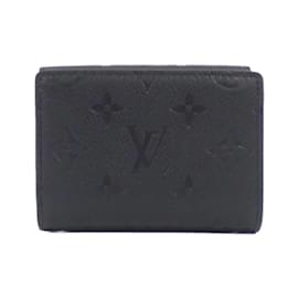 Louis Vuitton-Louis Vuitton Monogram Empreinte Coin Purse-Black