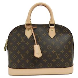 Louis Vuitton-Louis Vuitton Monogram Alma PM M53151 Handbag-Brown